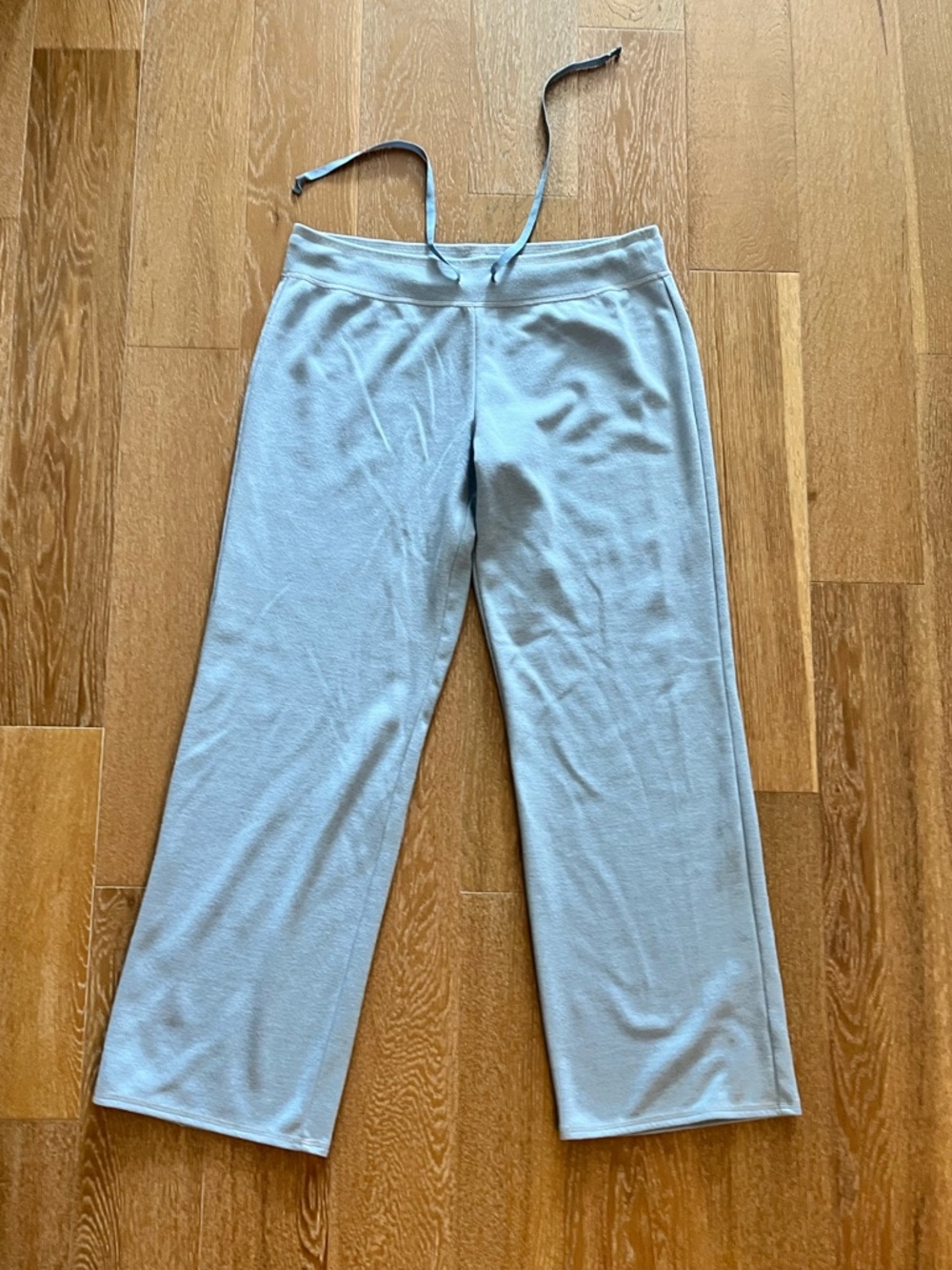 Light Blue Drawstring Lounge Pants used - Picture 2 of 5